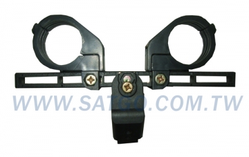 Ku頻偏焦天線雙星夾具