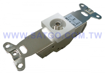 全頻端末型單孔壁內器