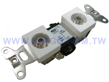 全頻中繼型雙孔壁內器