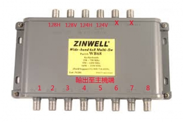 SKY 6x8 線路切換器(中古品)