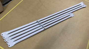 120cm偏焦天線防颱支架5件組(附壁虎)