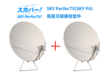 SKY PerfecTV 雙天線套件組 