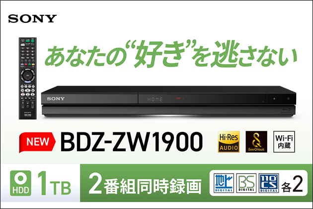 SONY BDZ-ZW1900